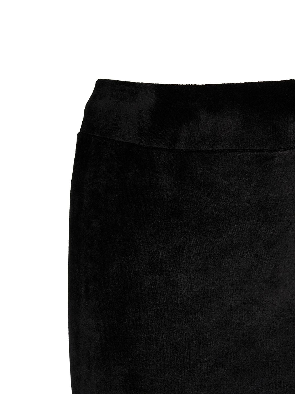 Shop Balenciaga Viscose Blend Mini Skirt In Black