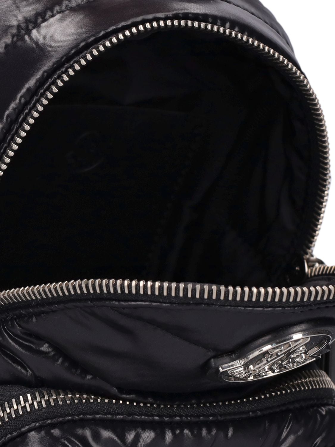 Shop Moncler Small Kilia Nylon Shoulder Bag In Black