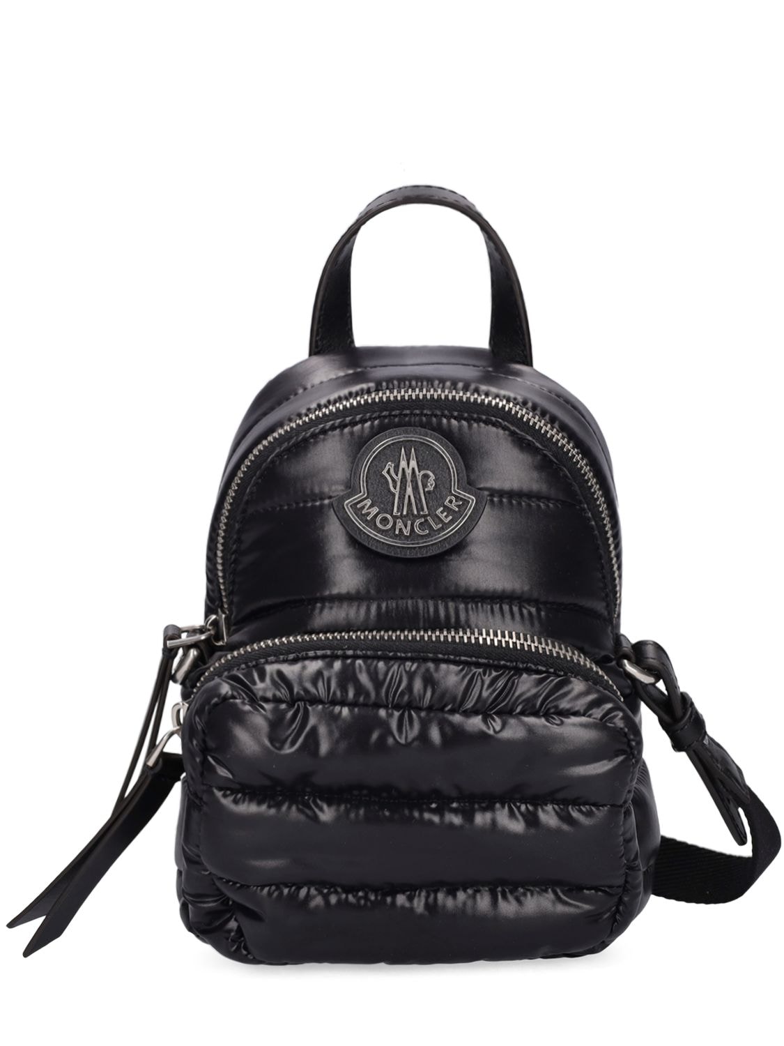 Moncler Small Kilia Nylon Shoulder Bag In Black