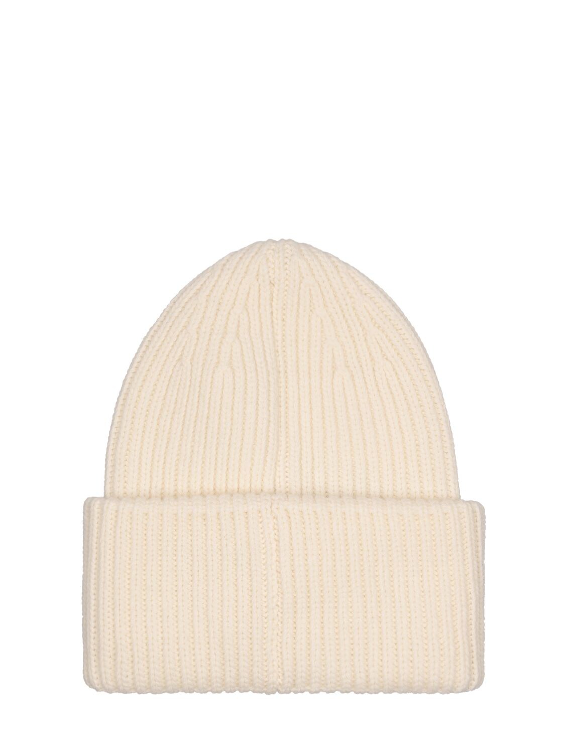 Shop Moncler Wool Hat In White