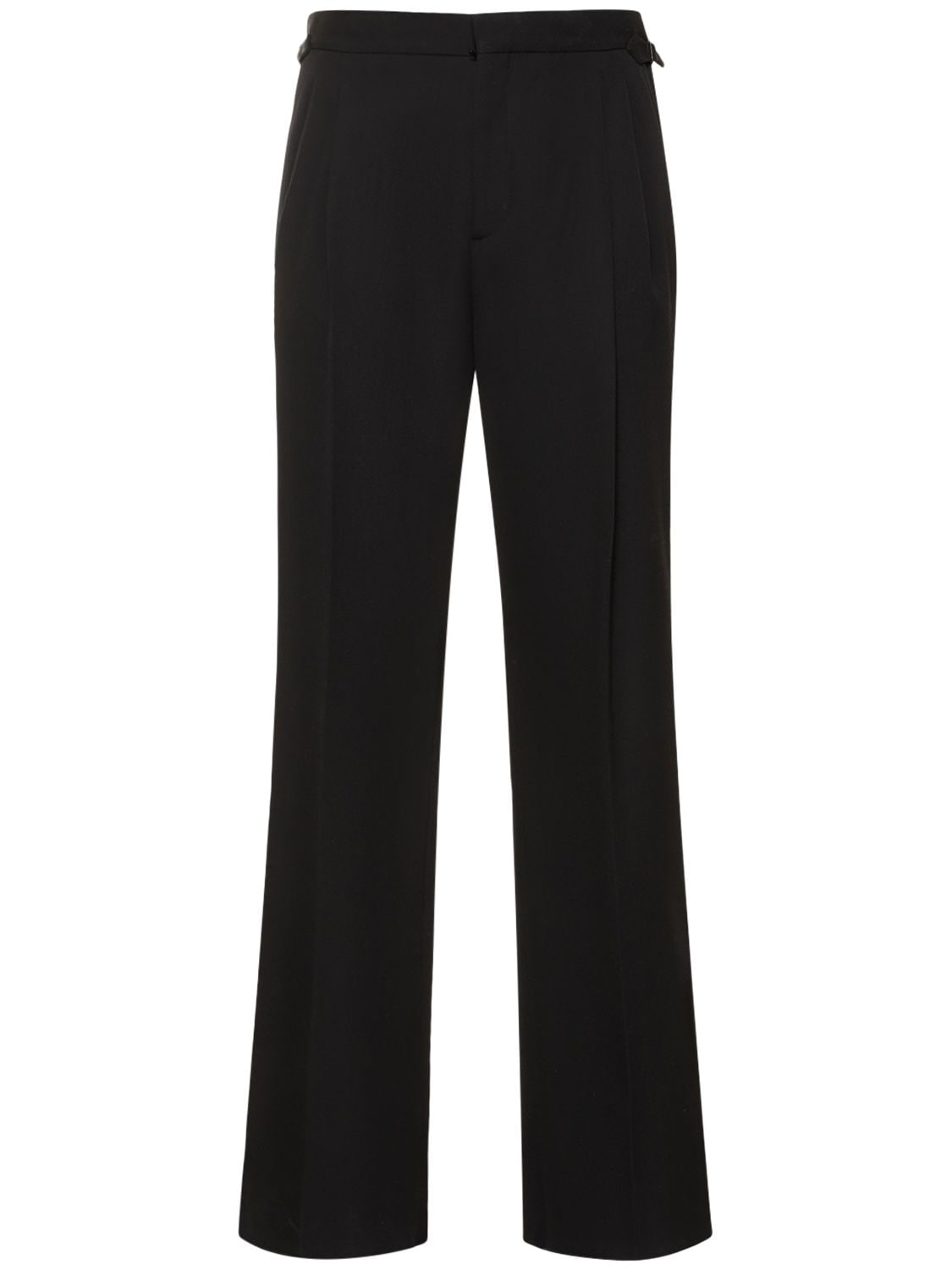 Burberry Westwood Wide Leg Trousers In Black