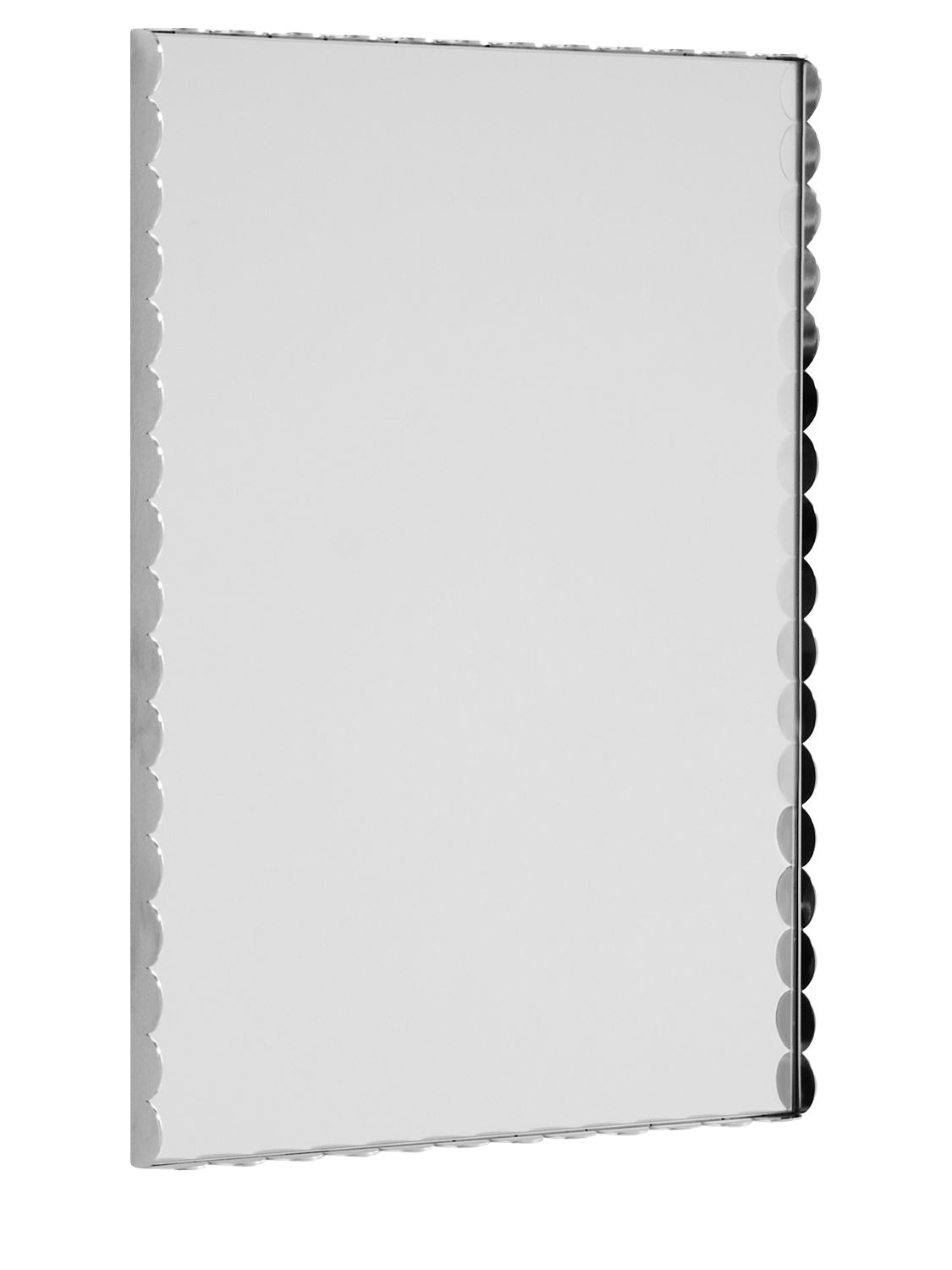 Hay Arcs Rectangle Mirror In Silver