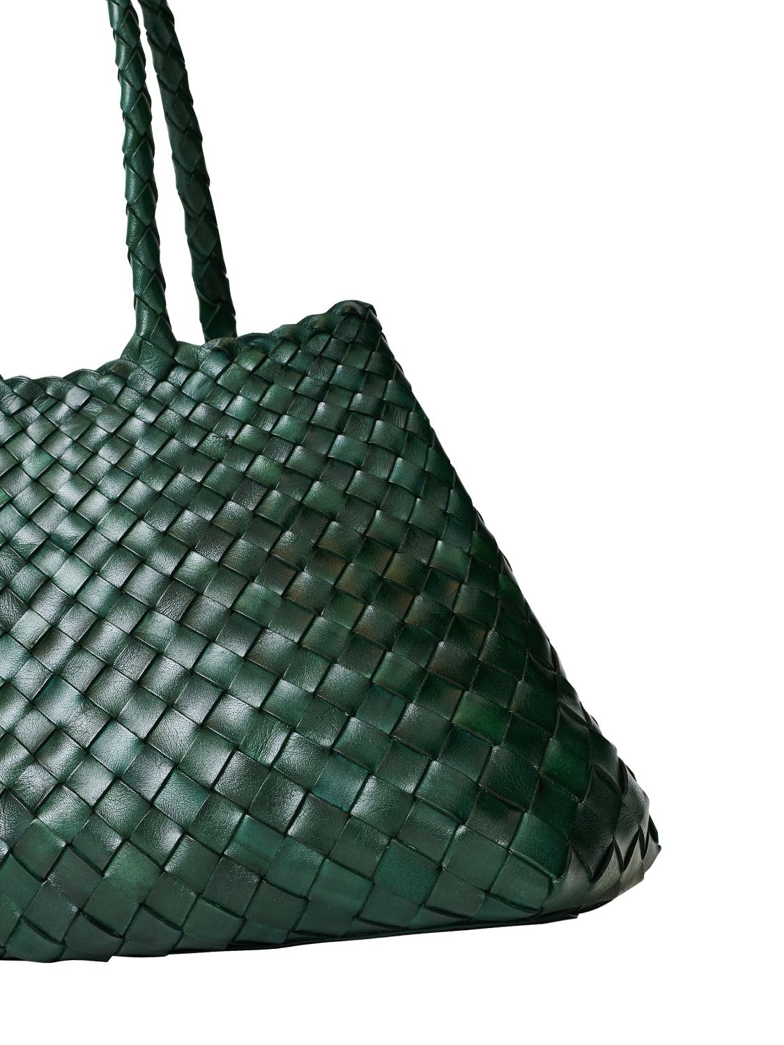 DRAGON DIFFUSION BIG SANTA CROCE LEATHER TOTE BAG 