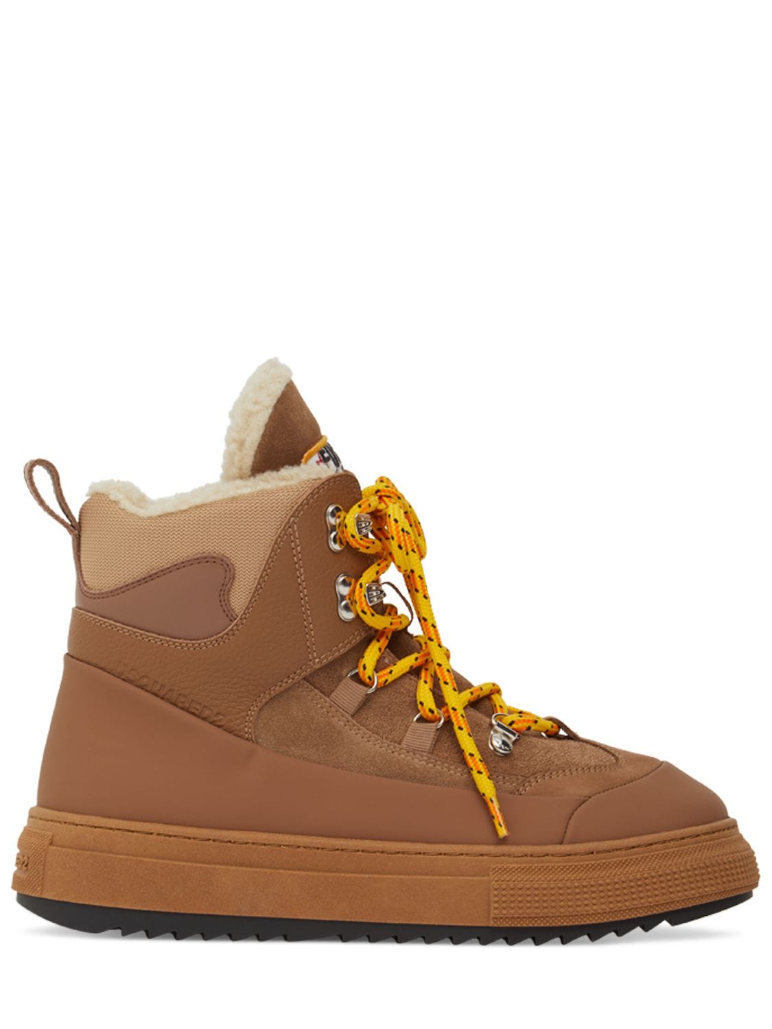 DSQUARED2 BOOGIE SUEDE HIGH TOP SNEAKERS