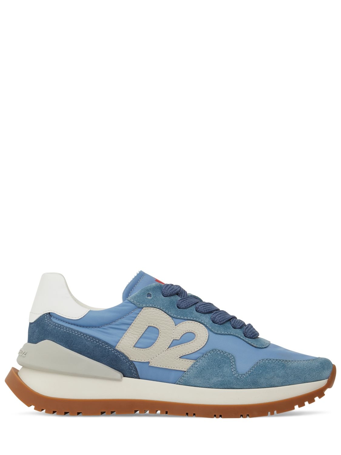 DSQUARED2 Running Leather Low Top Sneakers