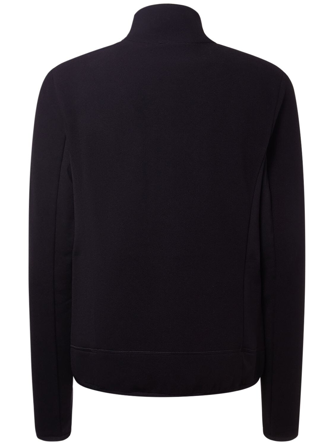 Shop Moncler Tech Sweatshirt In Black