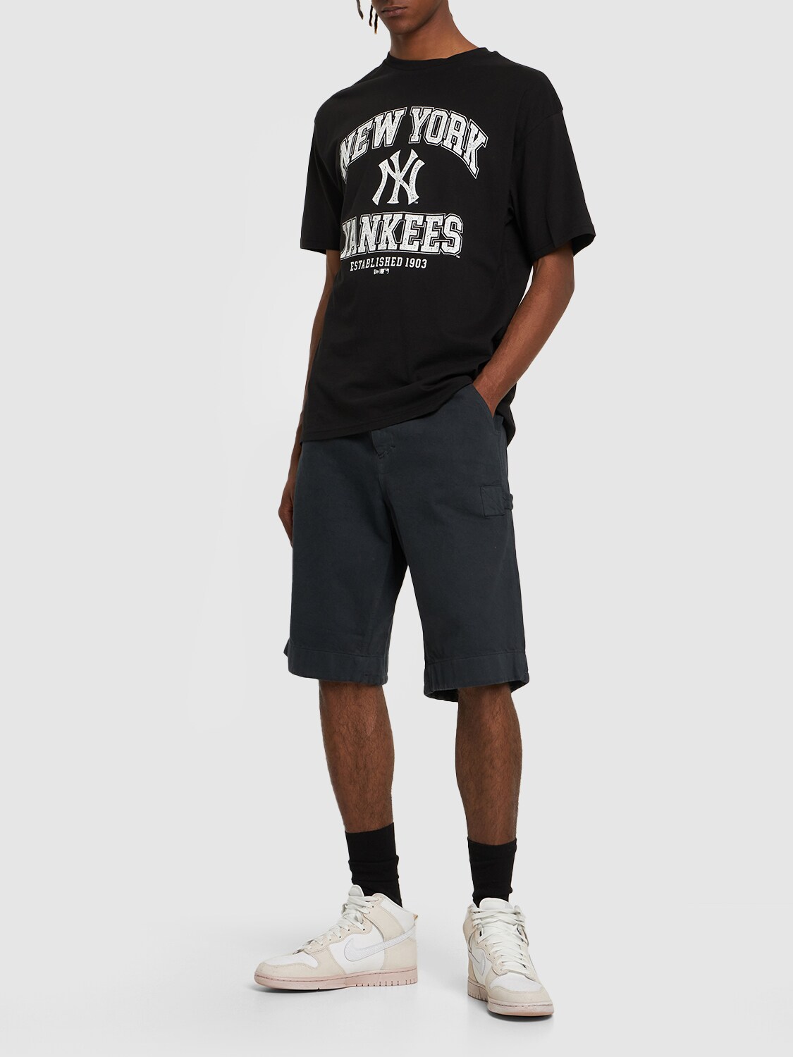 New Era T-shirt - New York Yankees - Black » Cheap Shipping