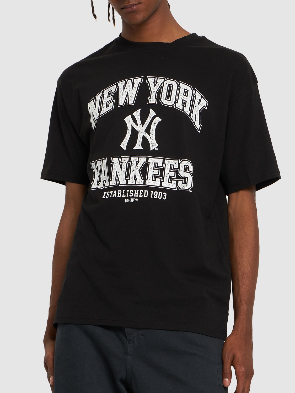 New Era T-shirt - New York Yankees - Black » Cheap Shipping