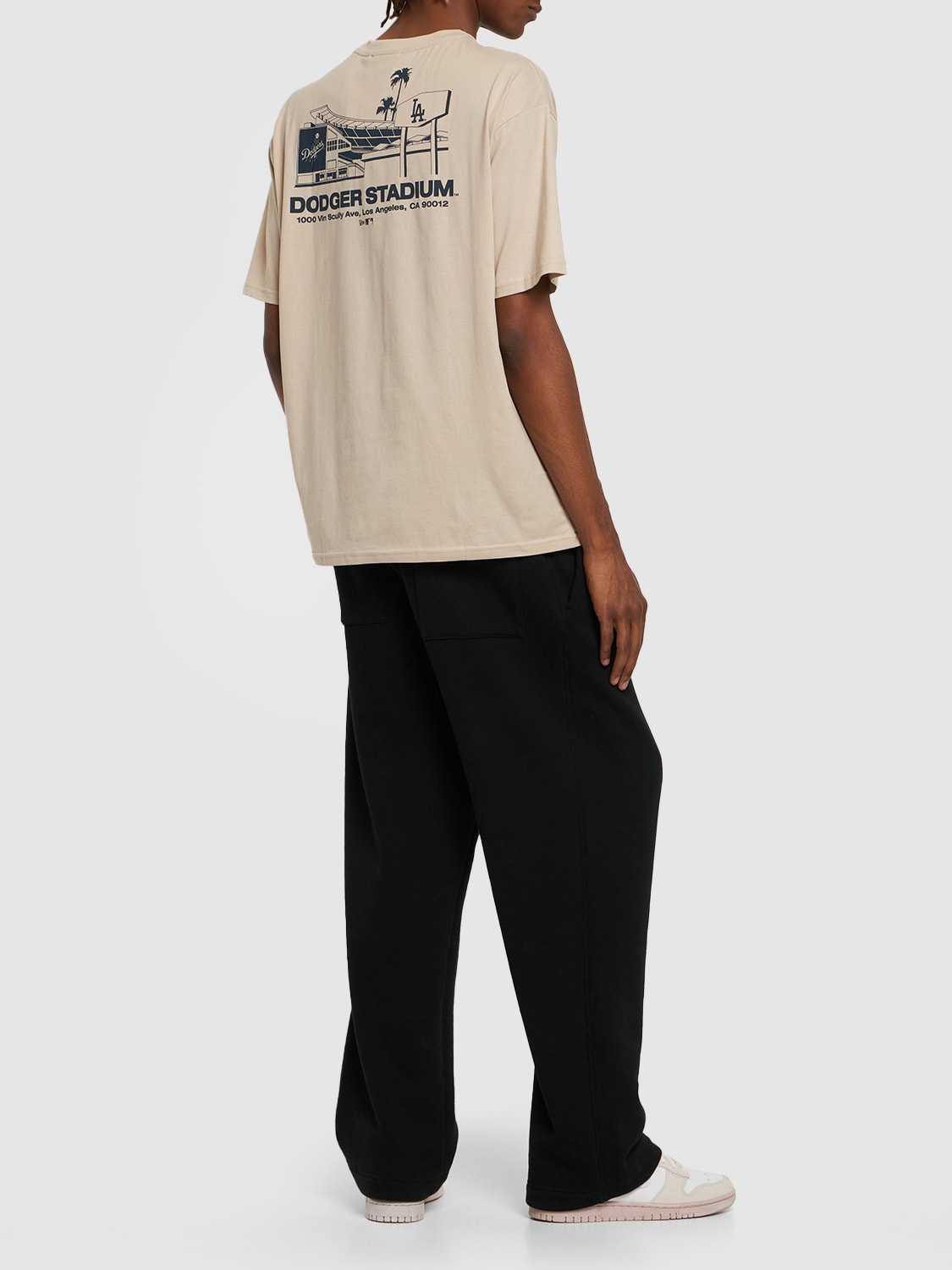 Dodger stadium printed cotton t-shirt - New Era - Men