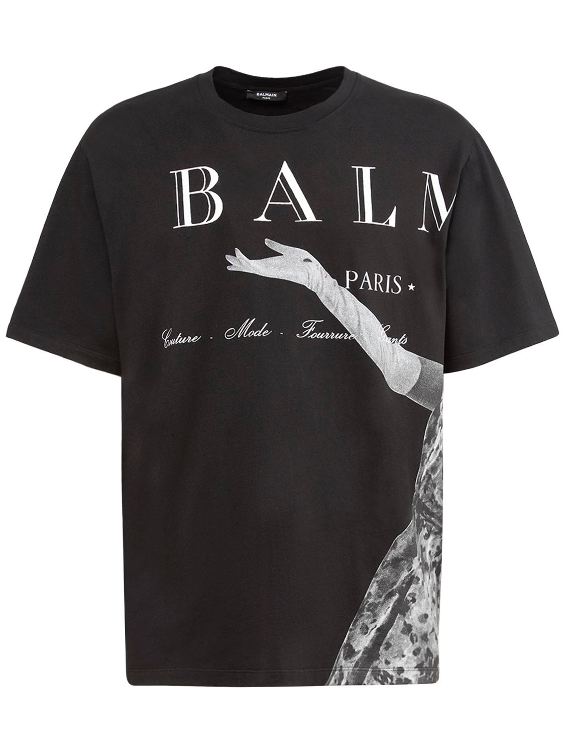 Jolie Madame Printed Cotton T-shirt – MEN > CLOTHING > T-SHIRTS