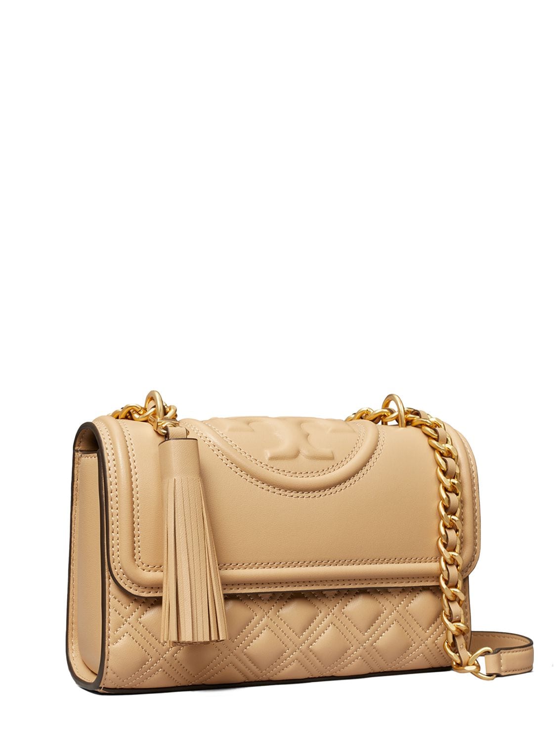 Tory Burch Butternut Fleming Straw Convertible Shoulder Bag, Best Price  and Reviews