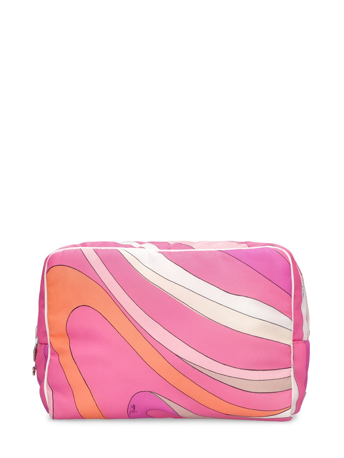 Pucci Abstract-print Makeup Bag In Rosa