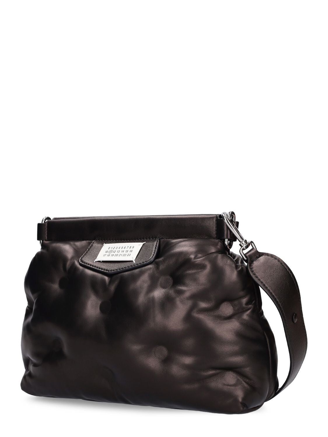 Puff Cloud Leather Glam Margiela Style Slam Crossbody Bag Shoulder Bag Pouch