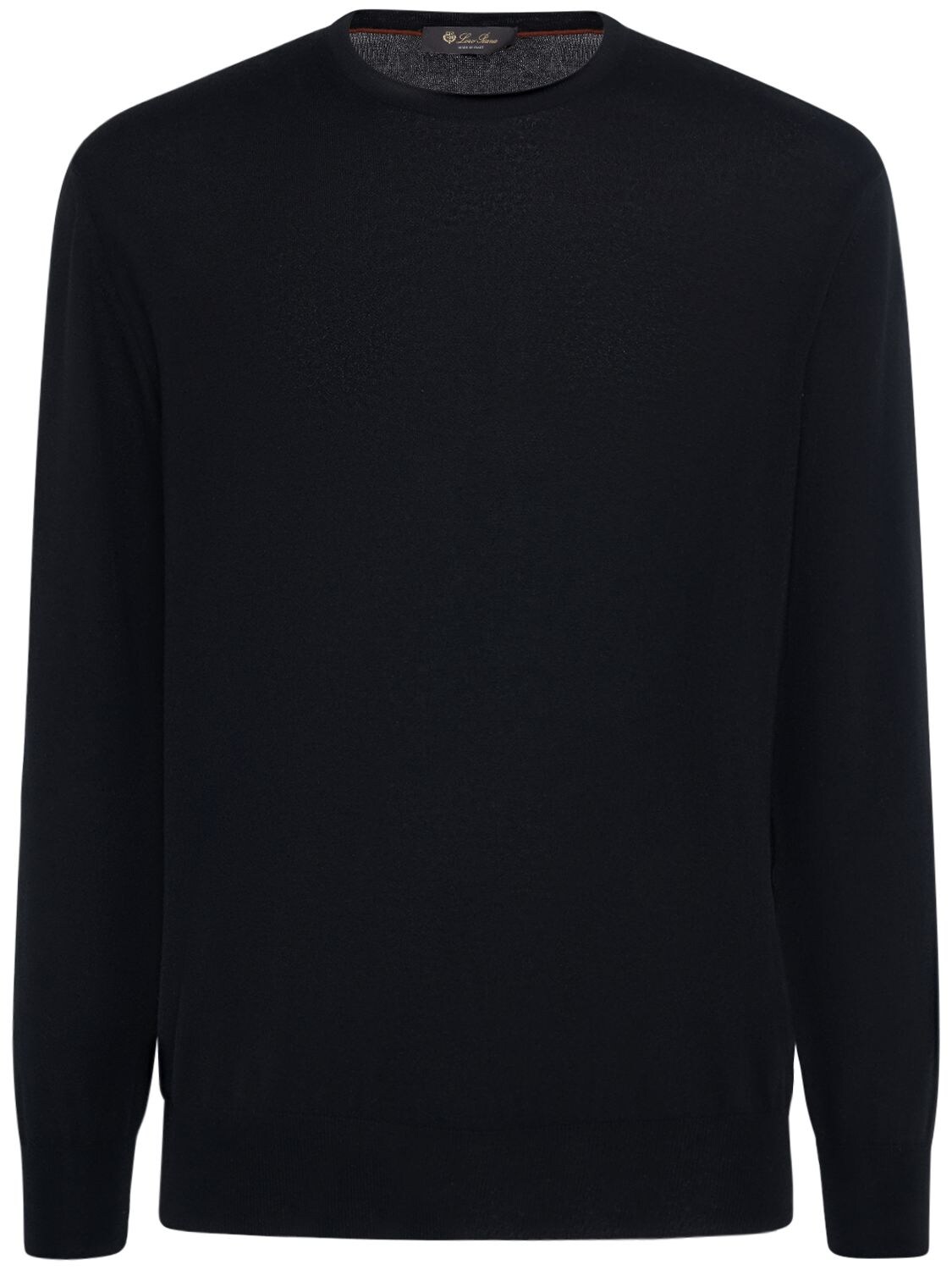 LORO PIANA CREWNECK CASHMERE SWEATER