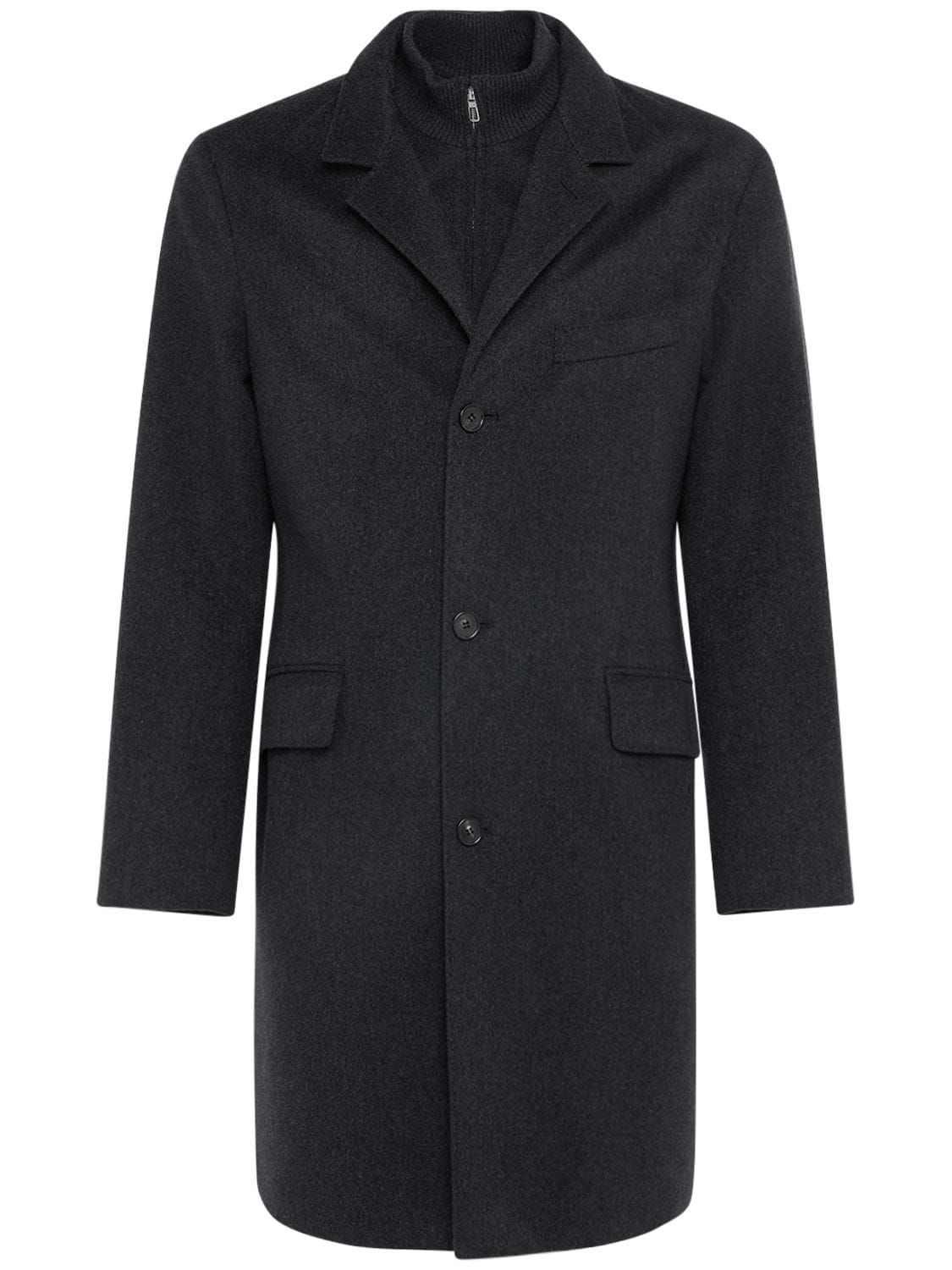 Classic Cashmere Storm Coat – MEN > CLOTHING > COATS