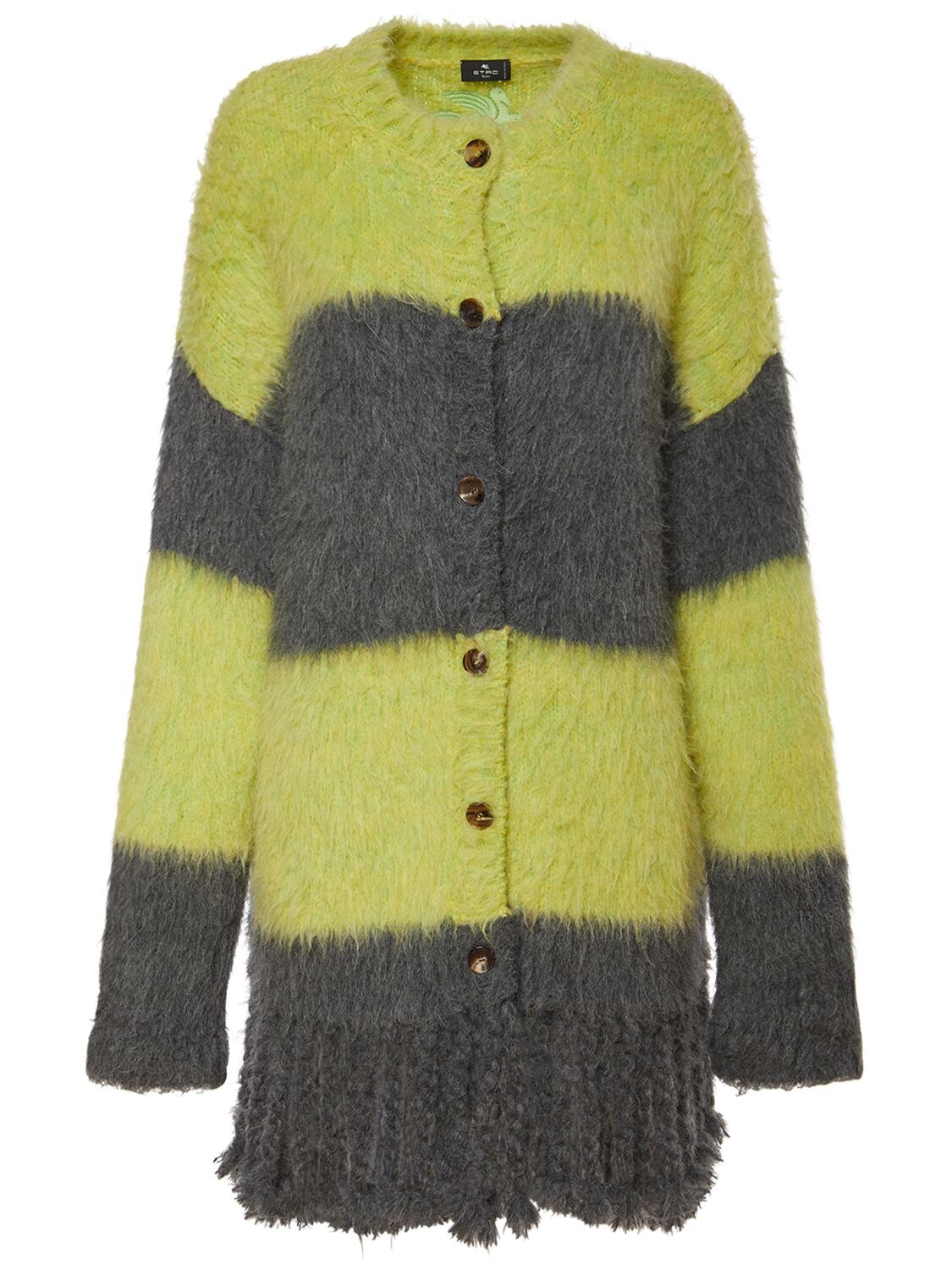 Alpaca Blend Knit Maxi Cardigan – WOMEN > CLOTHING > KNITWEAR