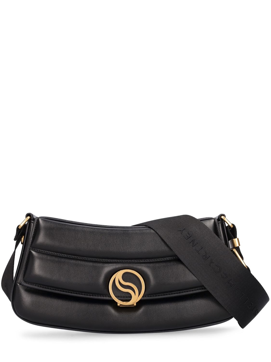 Stella Mccartney Alter Mat Padded Faux Leather Bag In Black