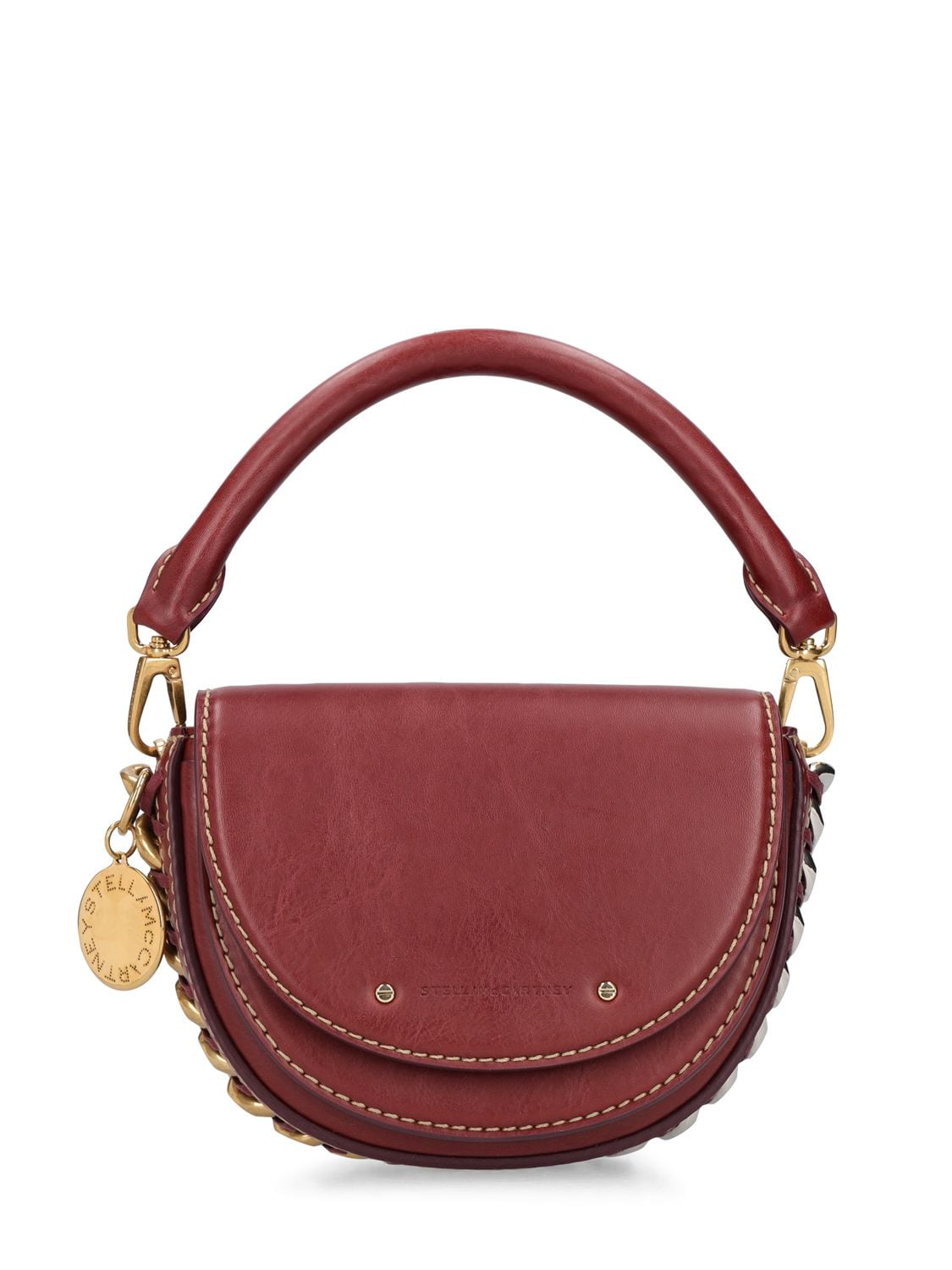 Stella Mccartney Alter Mat Faux Leather Shoulder Bag In Red