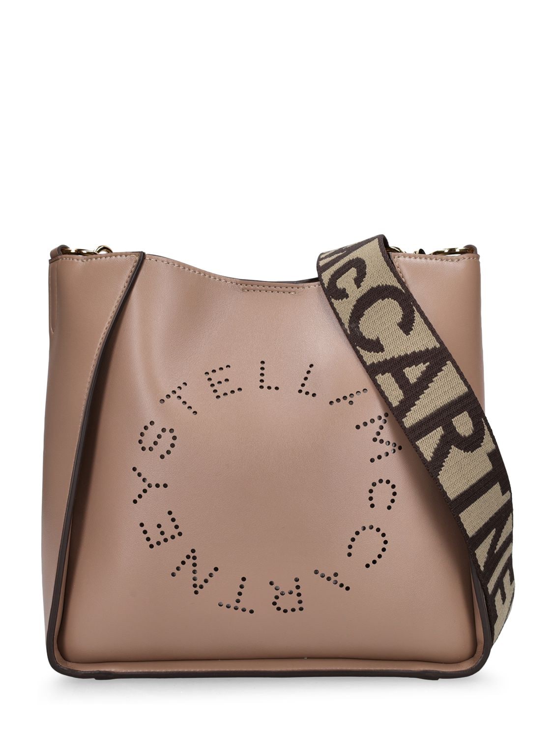 Stella Mccartney Mini Soft Faux Leather Shoulder Bag In 2800