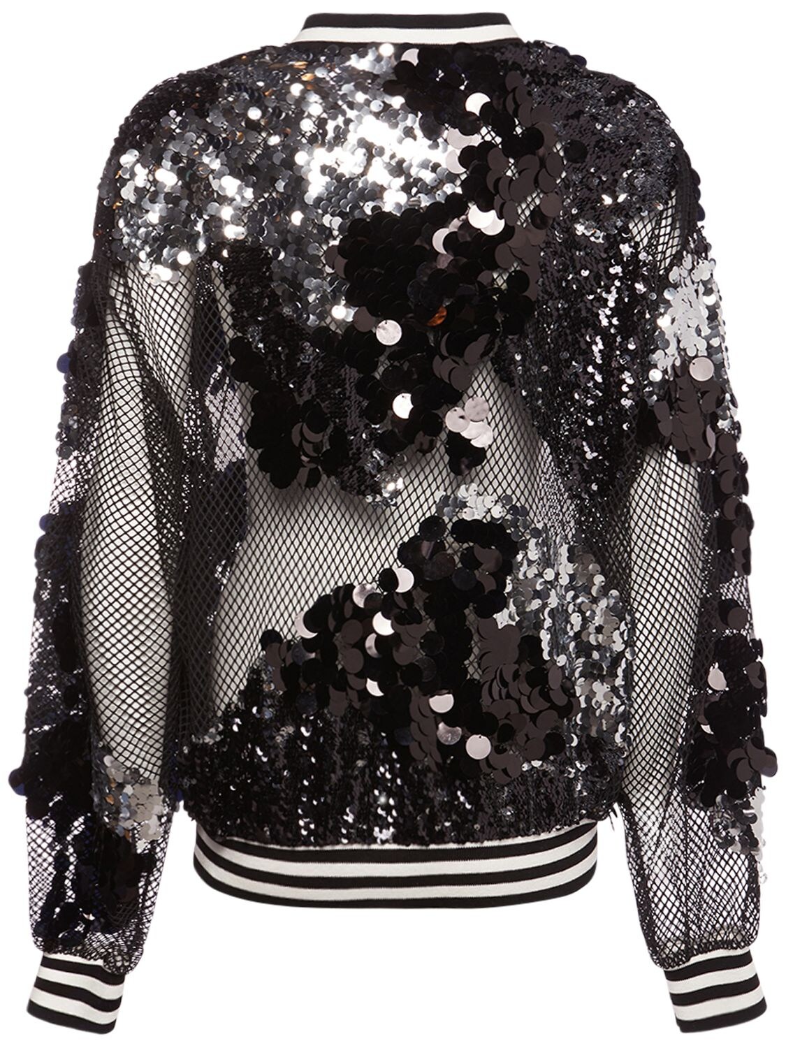 Shop Tom Ford Sequined Net Sweater In Multicolor