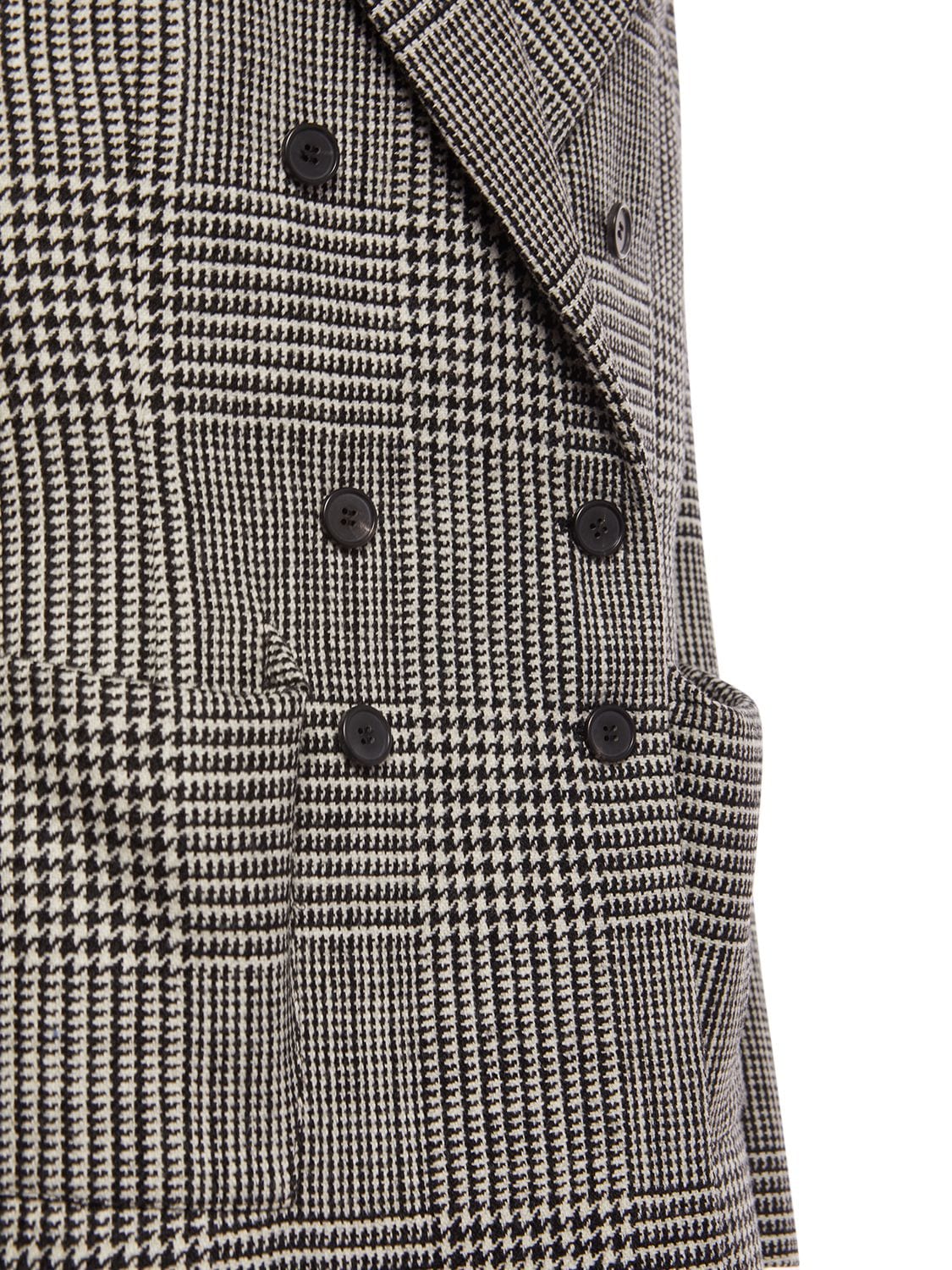 Shop Tom Ford Prince Of Wales Wool Jacket In Multicolor