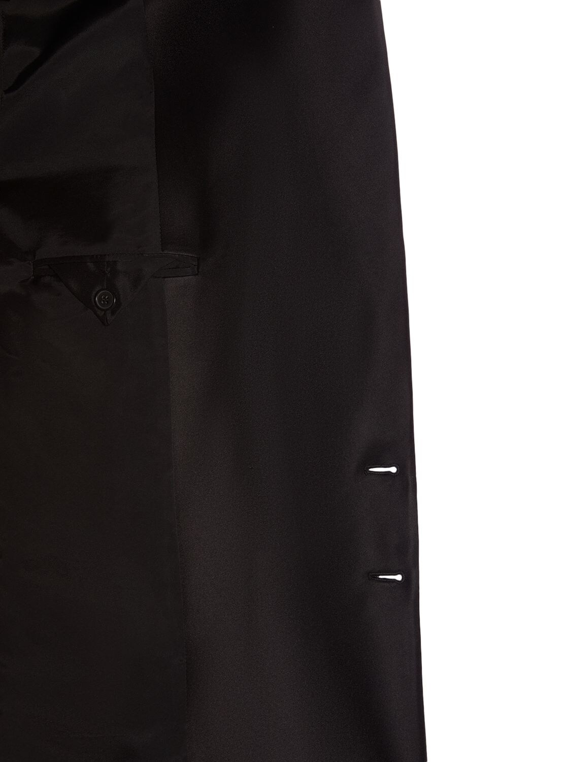 Shop Tom Ford Cotton Velvet Tuxedo Jacket In Black