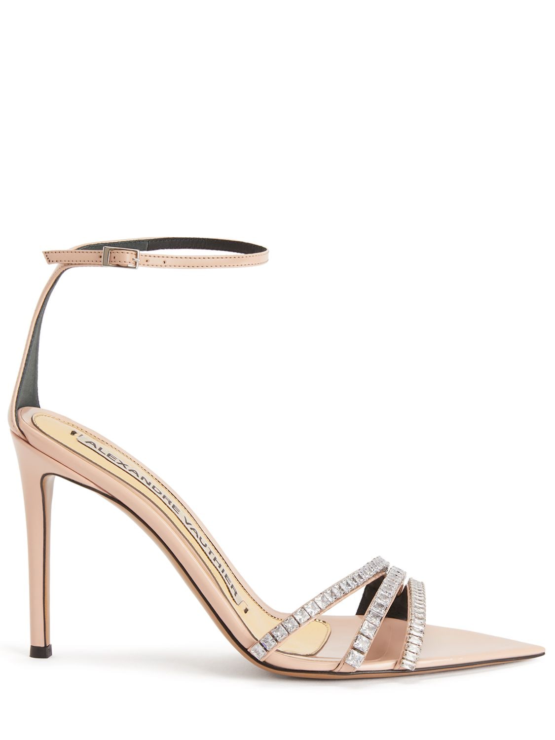 Image of 105mm Patent Leather Sandals
