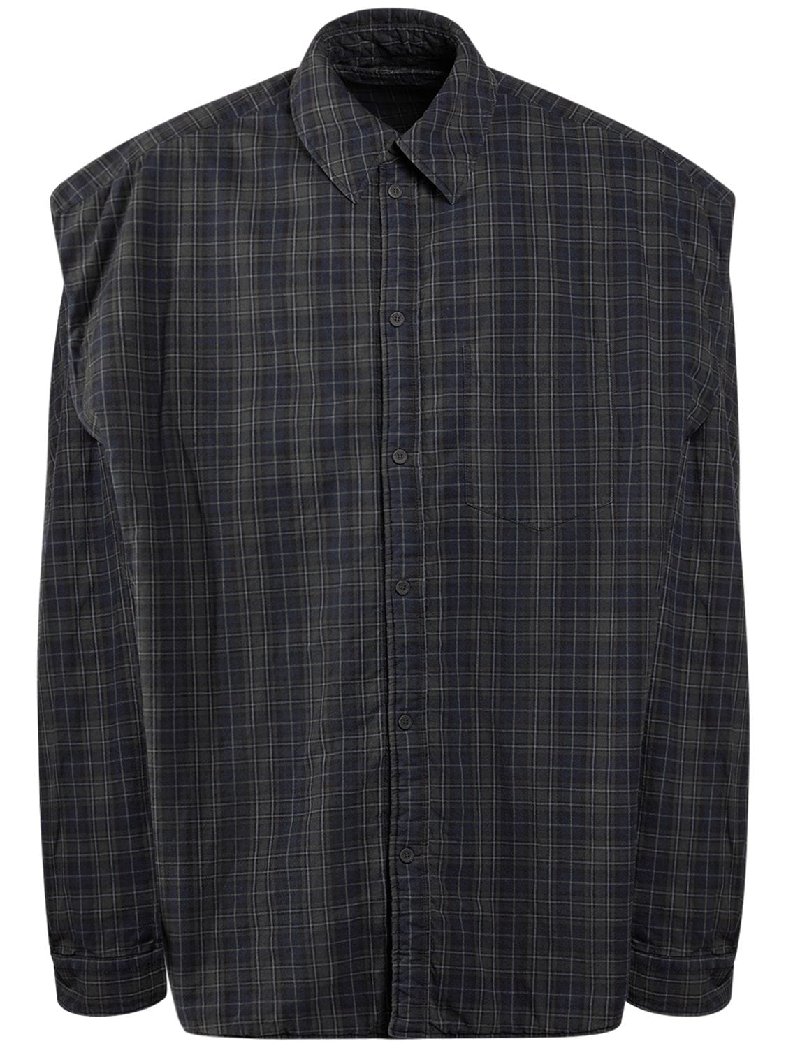 Detachable Sleeves Cotton Shirt – MEN > CLOTHING > SHIRTS
