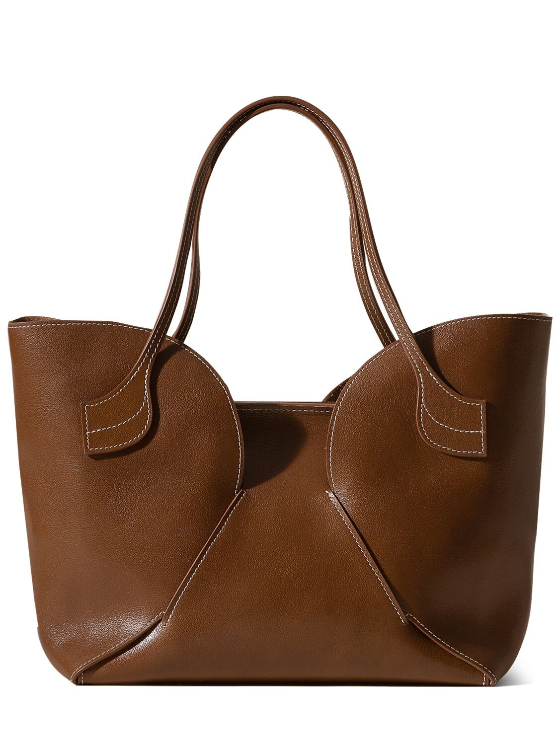 Sepal Leather Shoulder Bag – WOMEN > BAGS > SHOULDER BAGS
