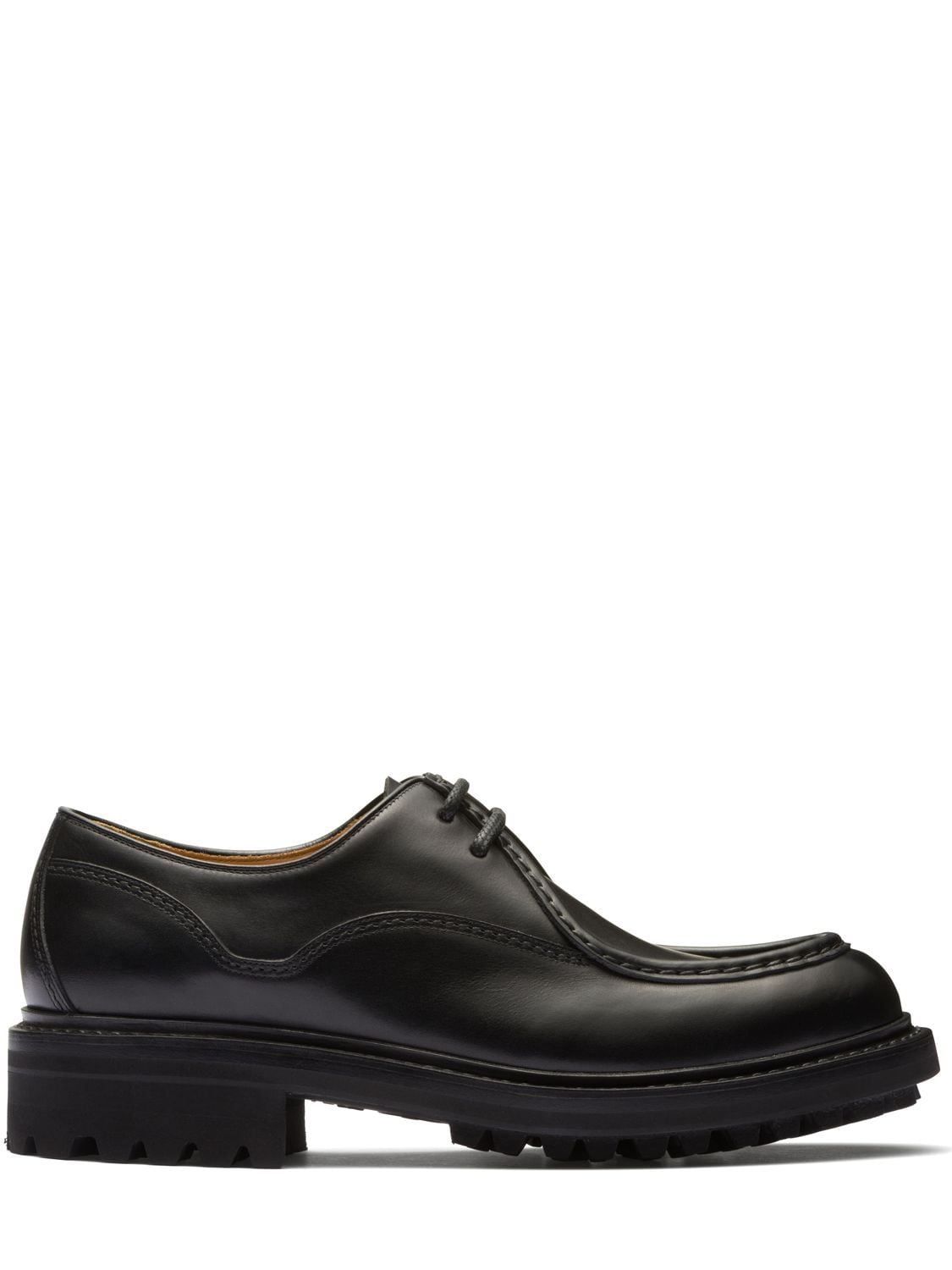 Shop Church's Lymington Leather Lace-up Shoes In Black