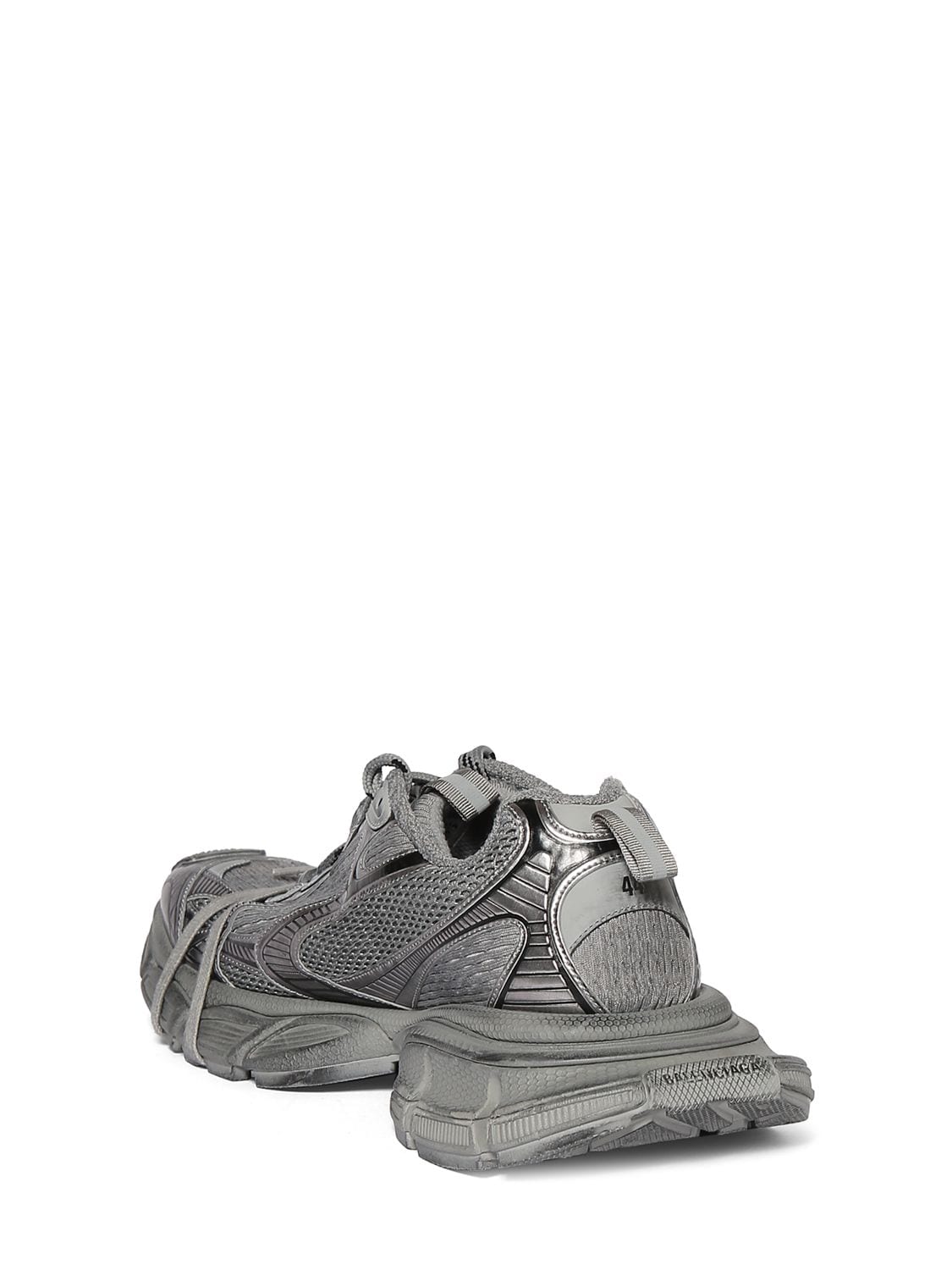 Shop Balenciaga 3xl Sneakers In Grey,black