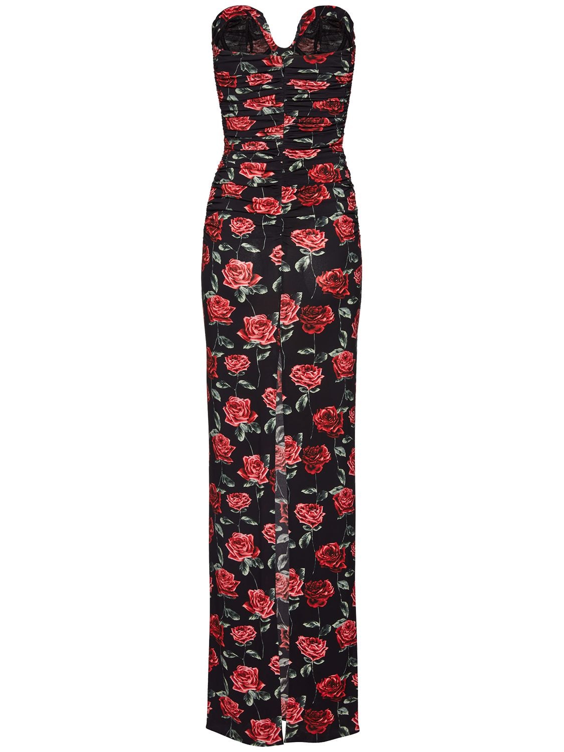 MAGDA BUTRYM ROSE PRINTED JERSEY GOWN
