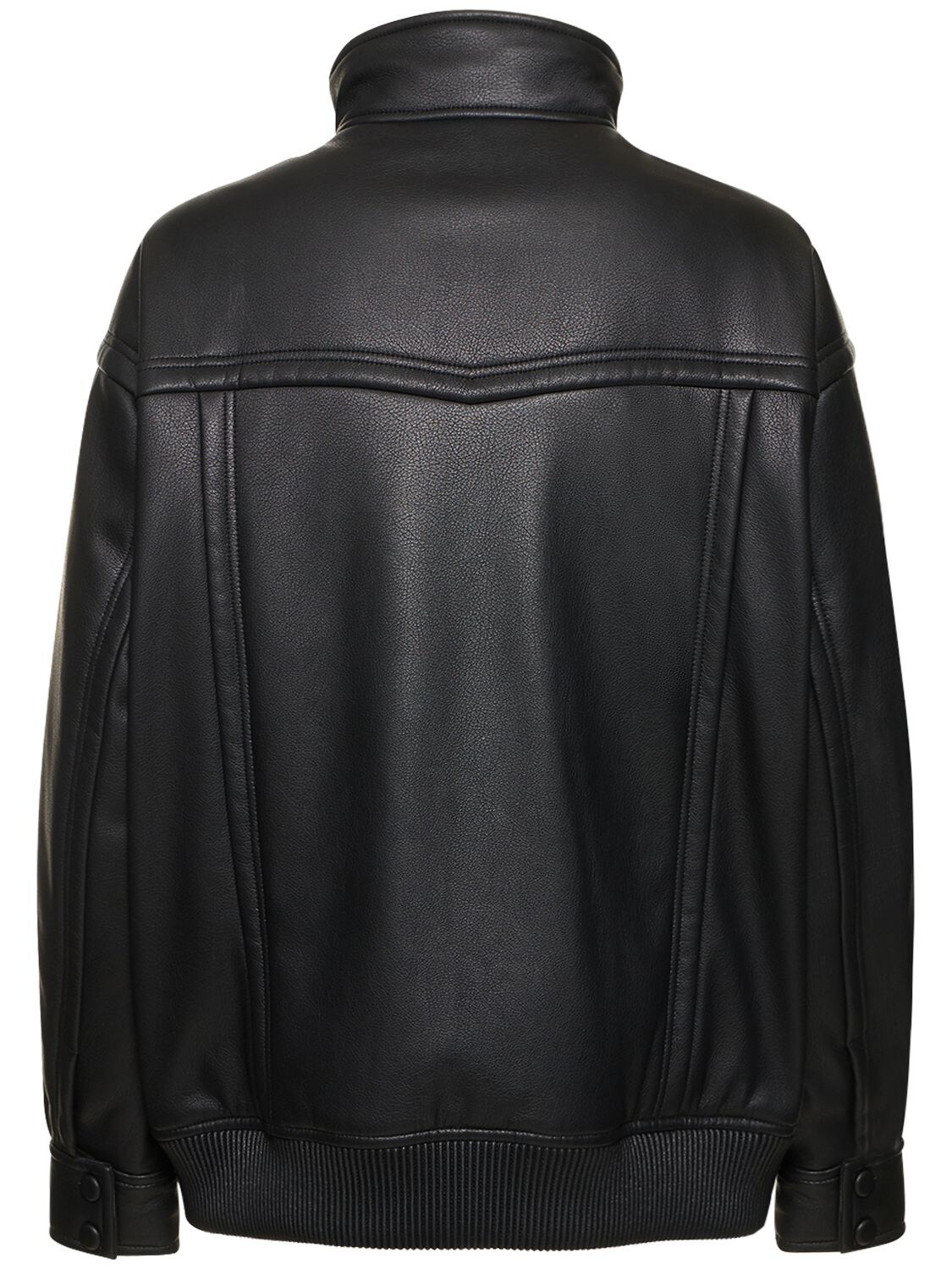 Shop Stand Studio Jocelyn Faux Leather Jacket In Black