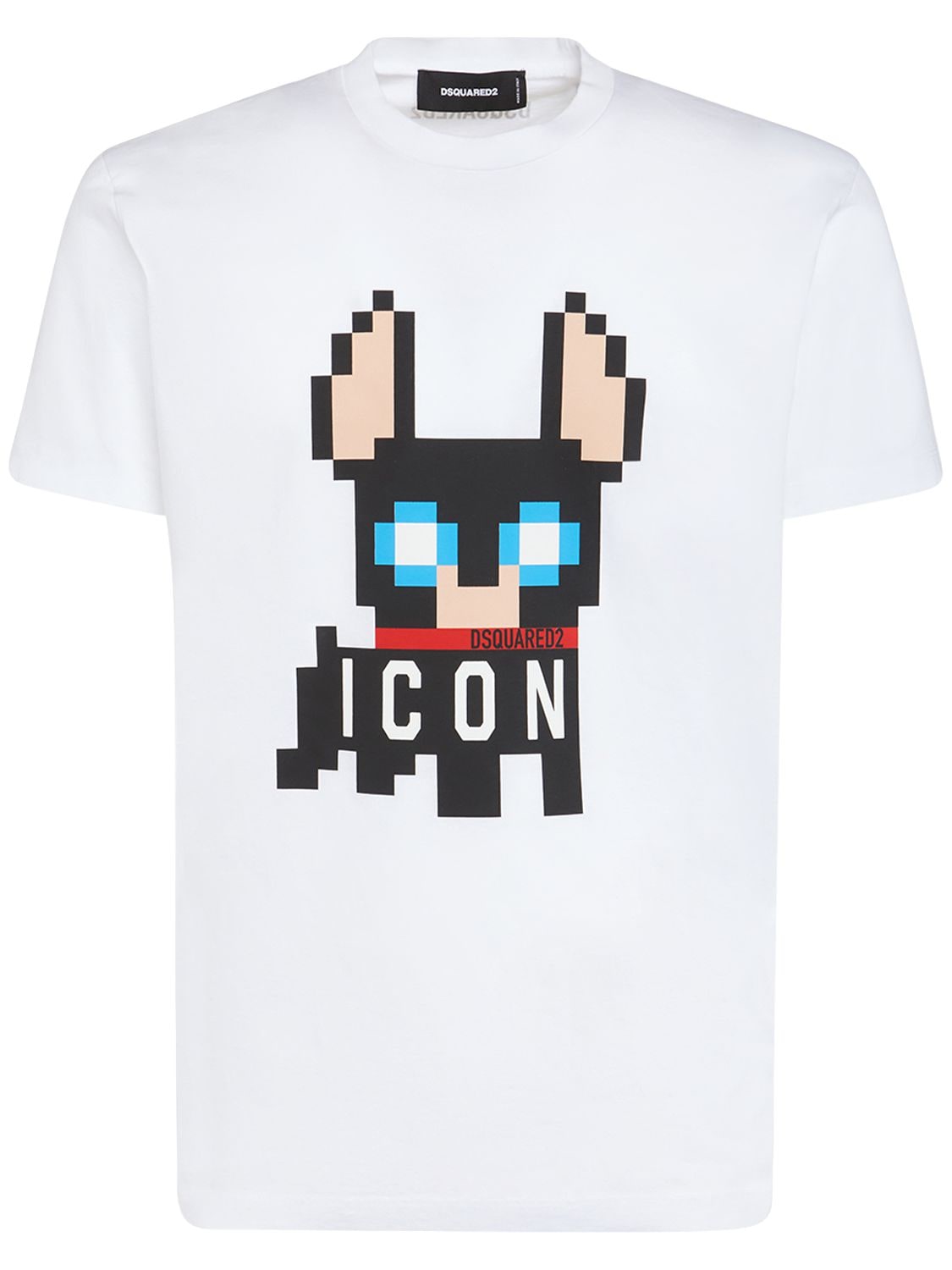 Image of Ciro Printed Cotton T-shirt