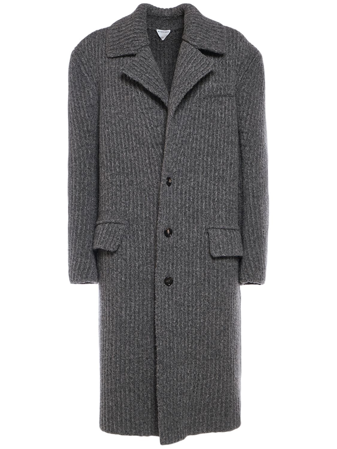Image of Felted Wool Knitted Coat