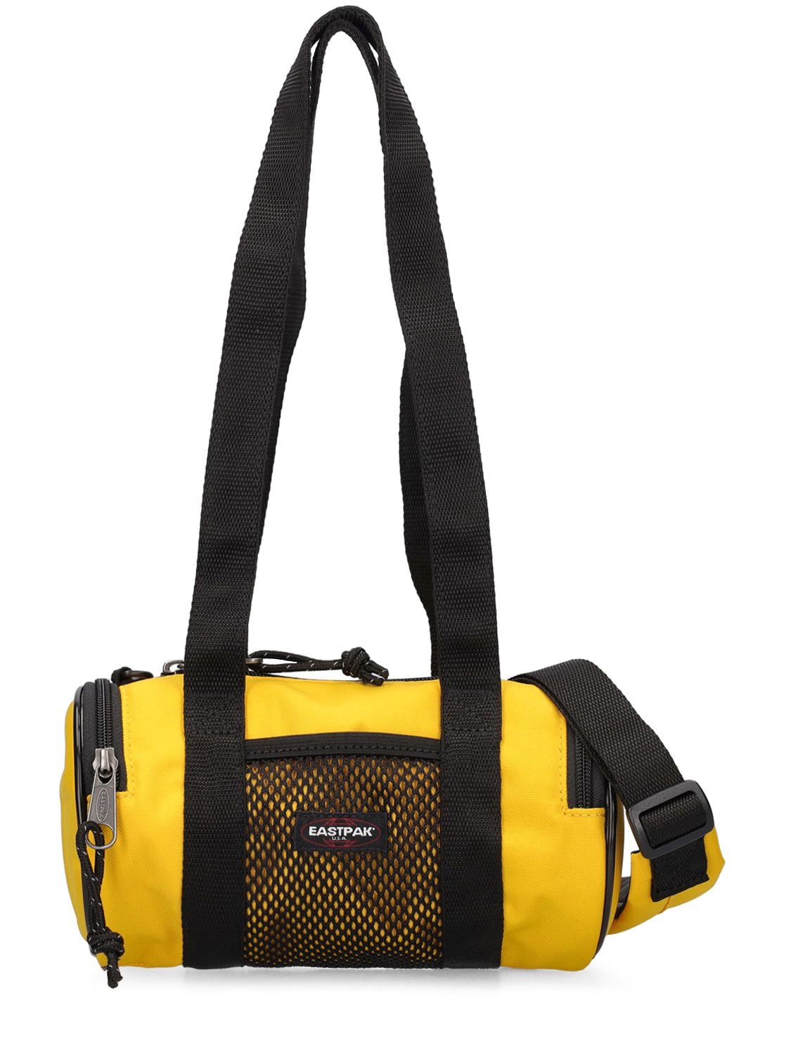 Shop Eastpak X Telfar 2l Small Telfar Duffle Shoulder Bag In Telfar Yellow
