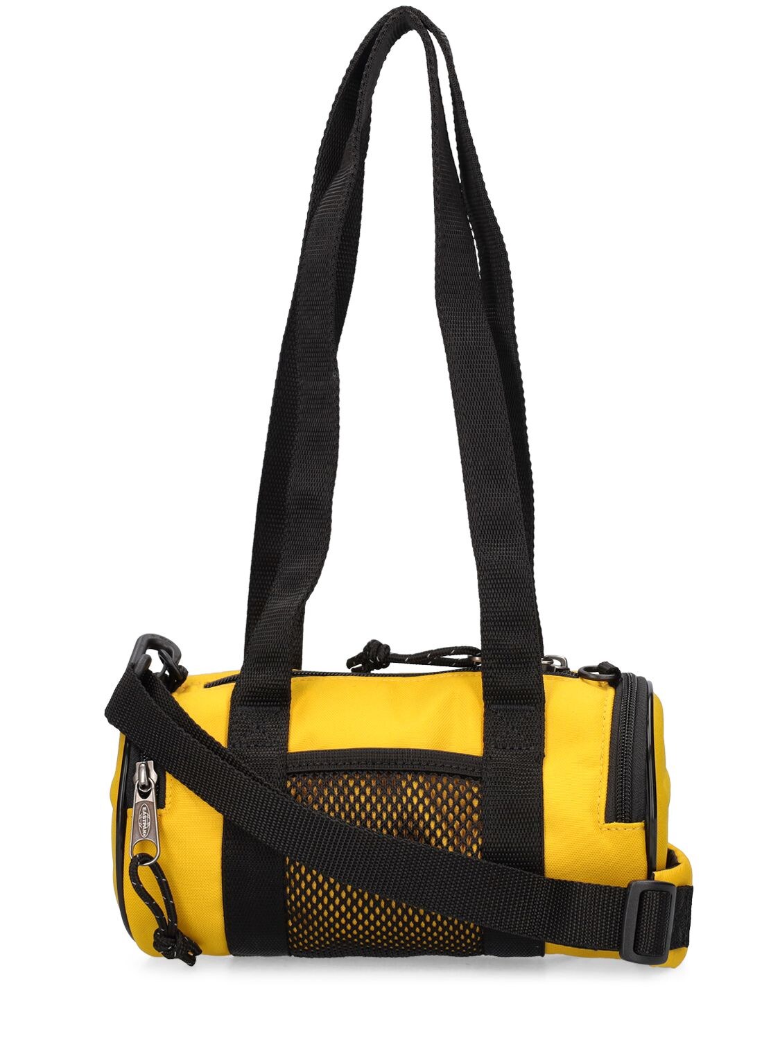 Shop Eastpak X Telfar 2l Small Telfar Duffle Shoulder Bag In Telfar Yellow