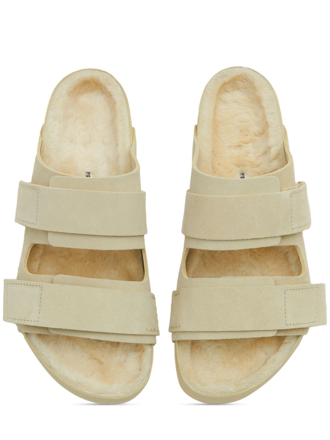 Birkenstock Tekla Uji Suede Sandals In Beige