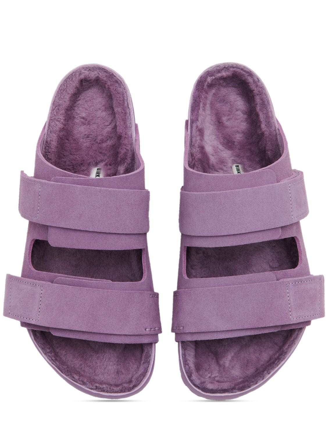 Birkenstock Tekla Uji Suede Sandals In Purple