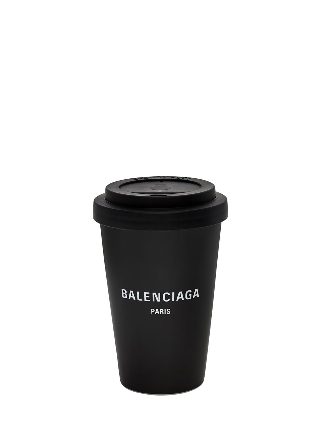 Balenciaga Paris Porcelain Coffee Cup In Black