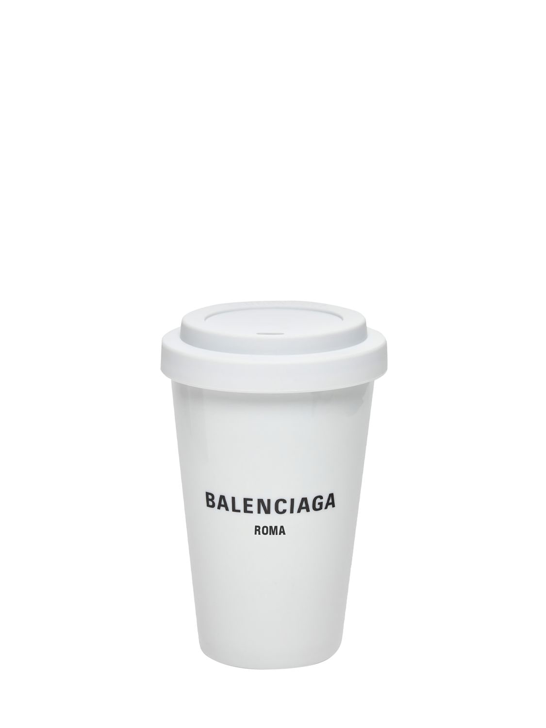 Balenciaga Roma Porcelain Coffee Cup In White