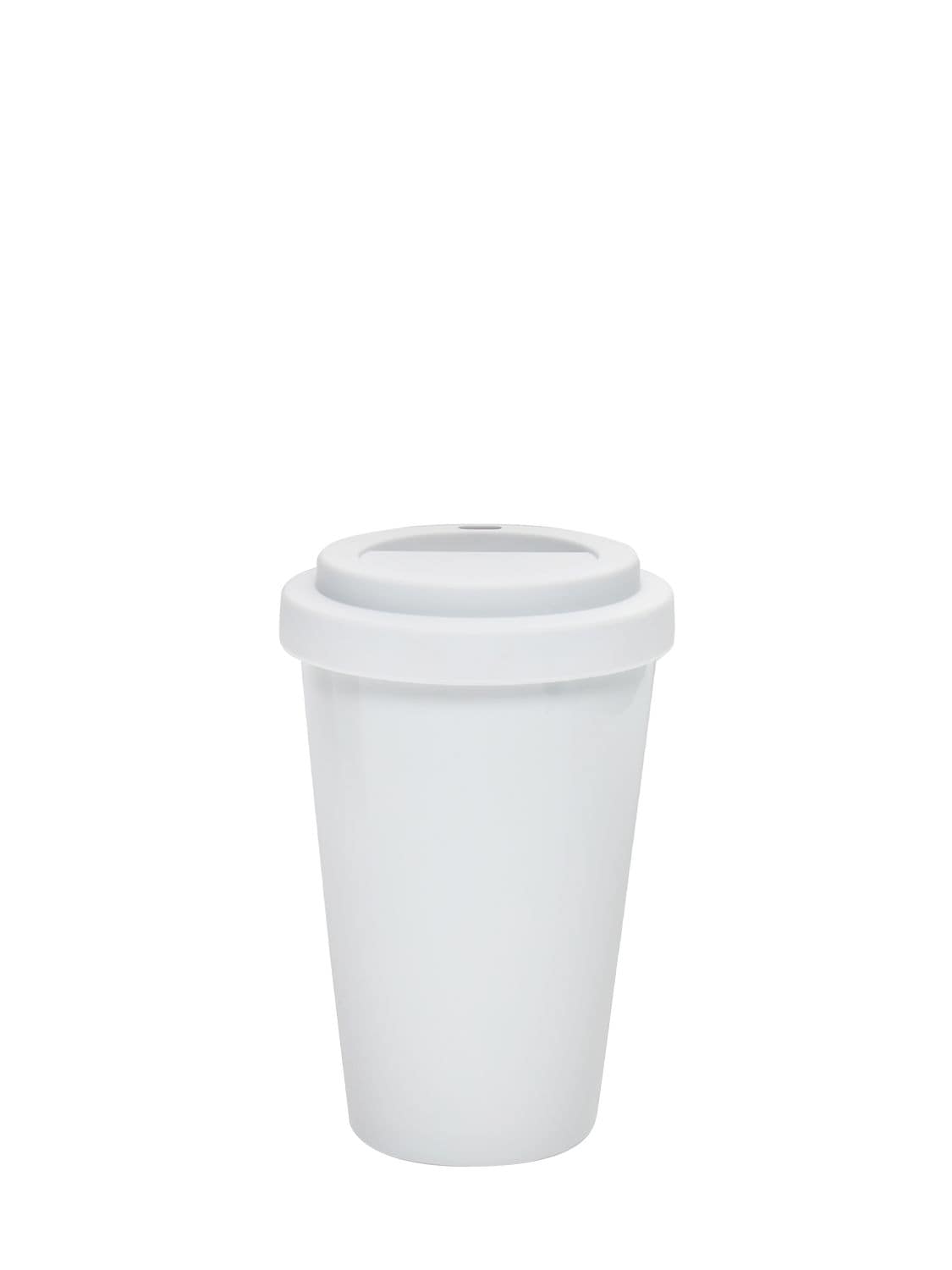 Shop Balenciaga Roma Porcelain Coffee Cup In White