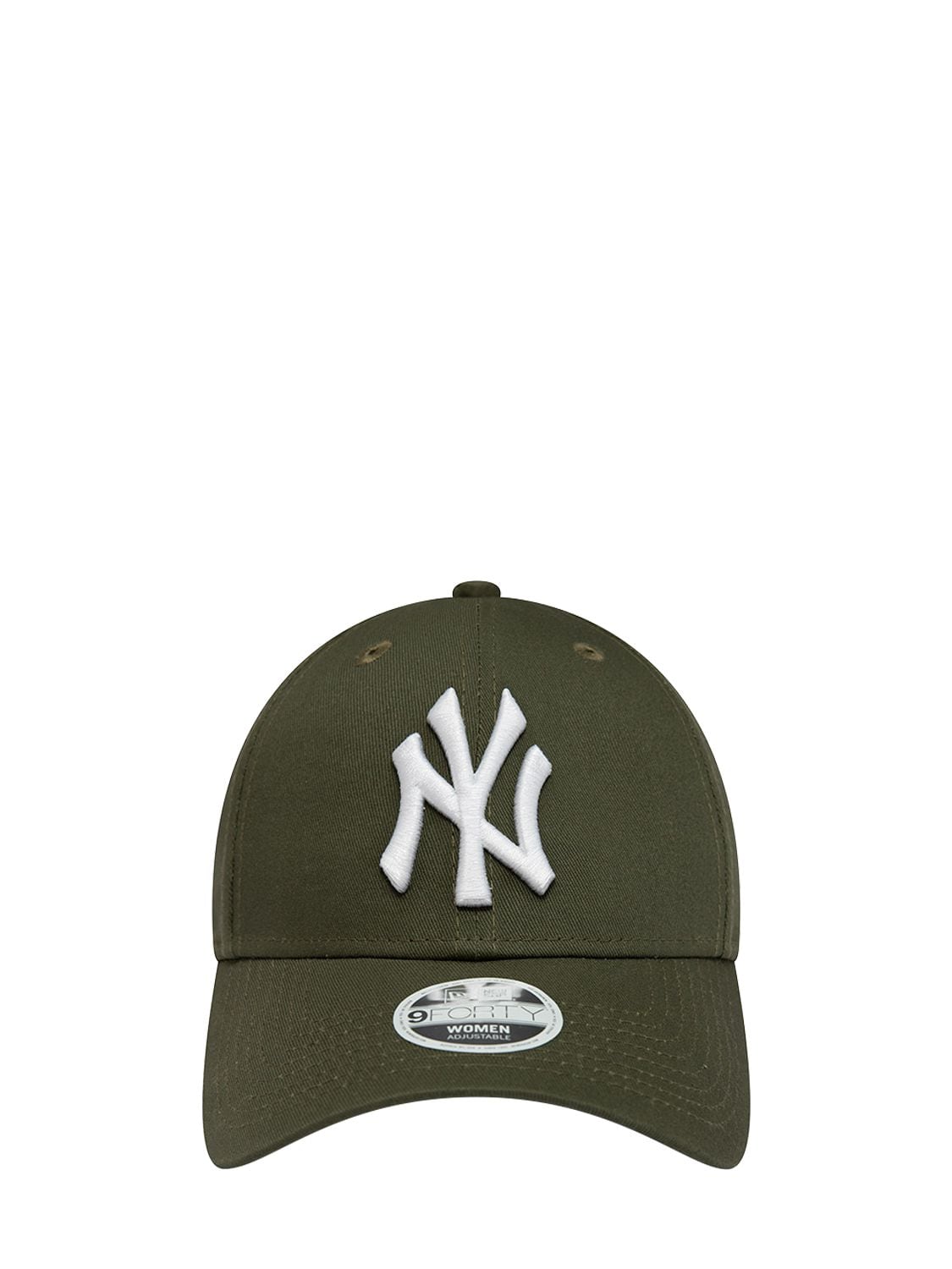 New Era Female League Ess 9forty Ny Yankees Cap In Green,white
