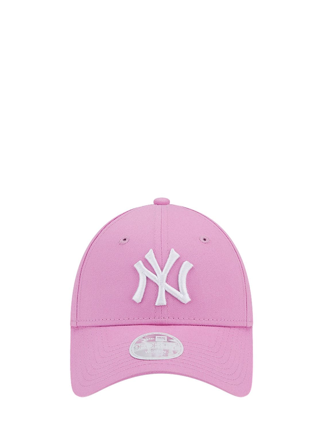 New Era Female League Ess 9forty Ny Yankees棒球帽 In Pink,white