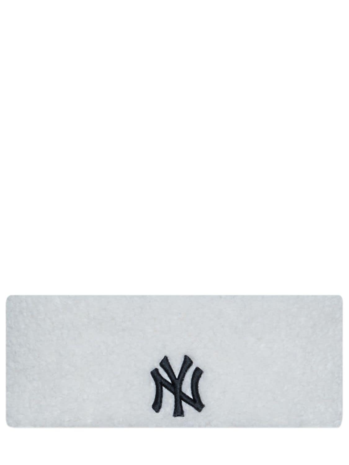 New Era New York Yankees Teddy Headband In Beige,black