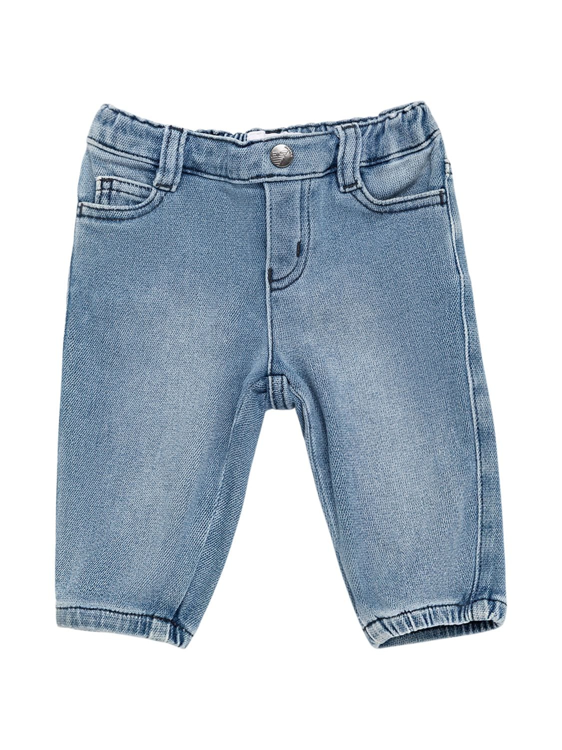 Emporio Armani Kids' Slim Stretch Denim Jeans