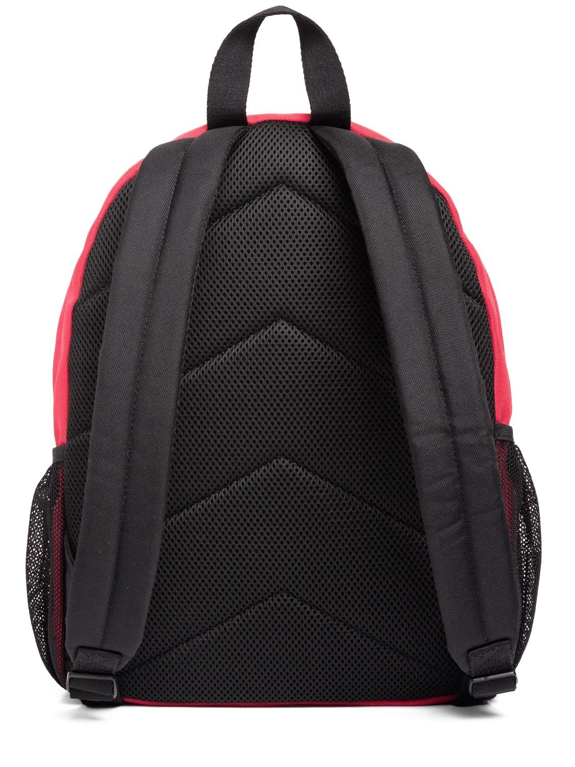 Shop Emporio Armani Nylon Backpack W/ Logo In Red