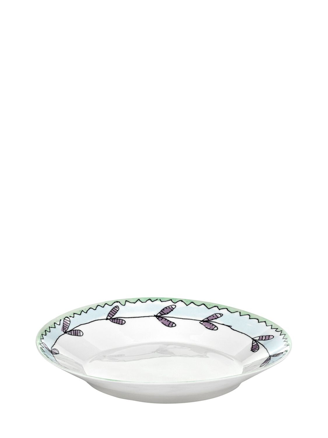 Marni By Serax Set Of 2 Blossom Milk Deep Plates In White
