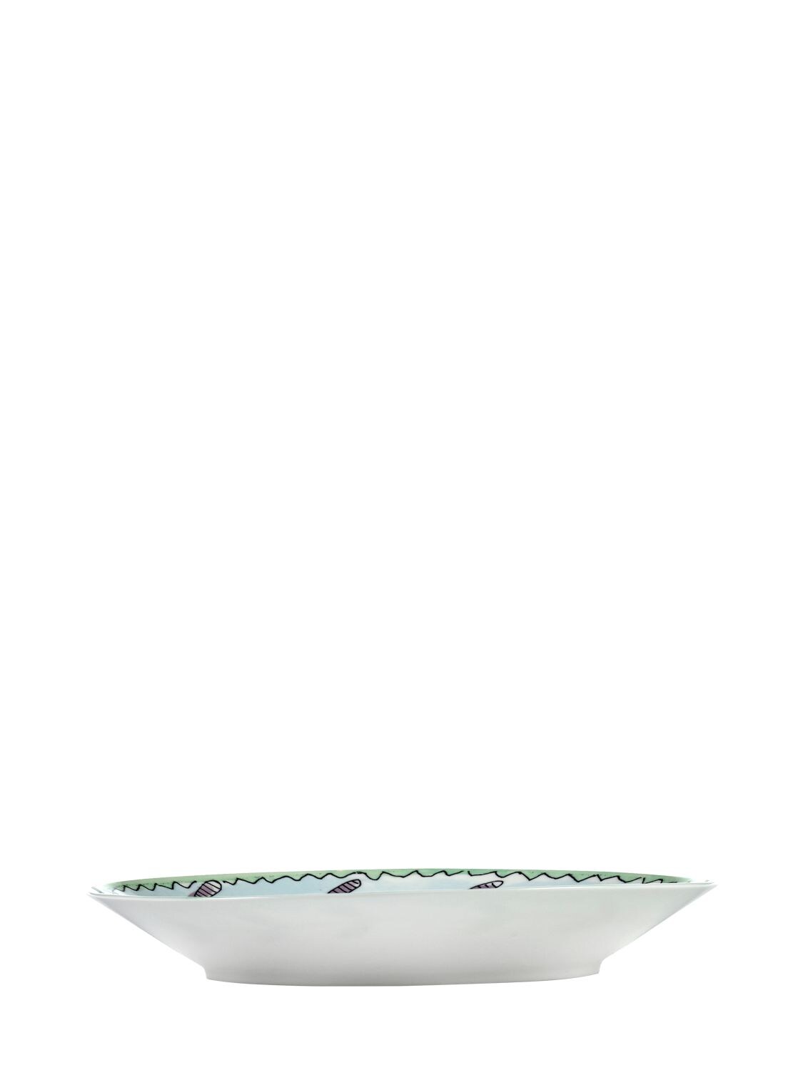 Marni By Serax Set Of 2 Blossom Milk Deep Plates In White