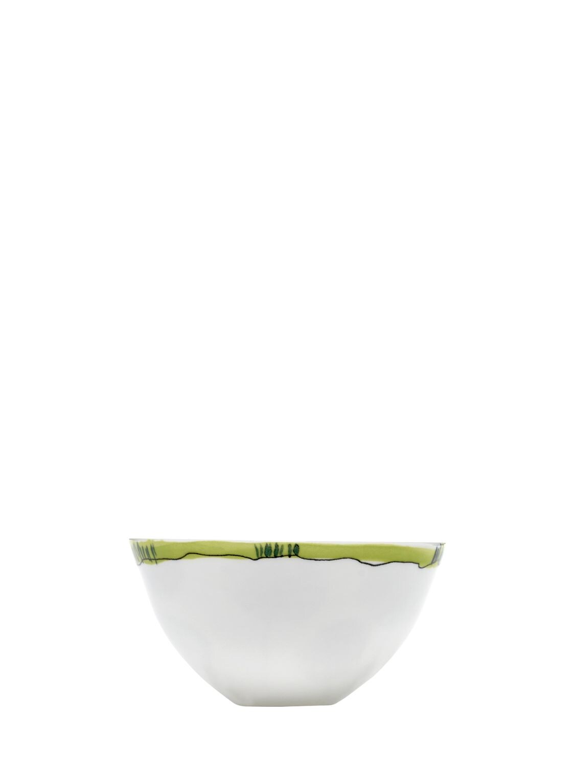 Shop Marni By Serax Set Of 2 Anemone Vaniglia Serving Bowls In White
